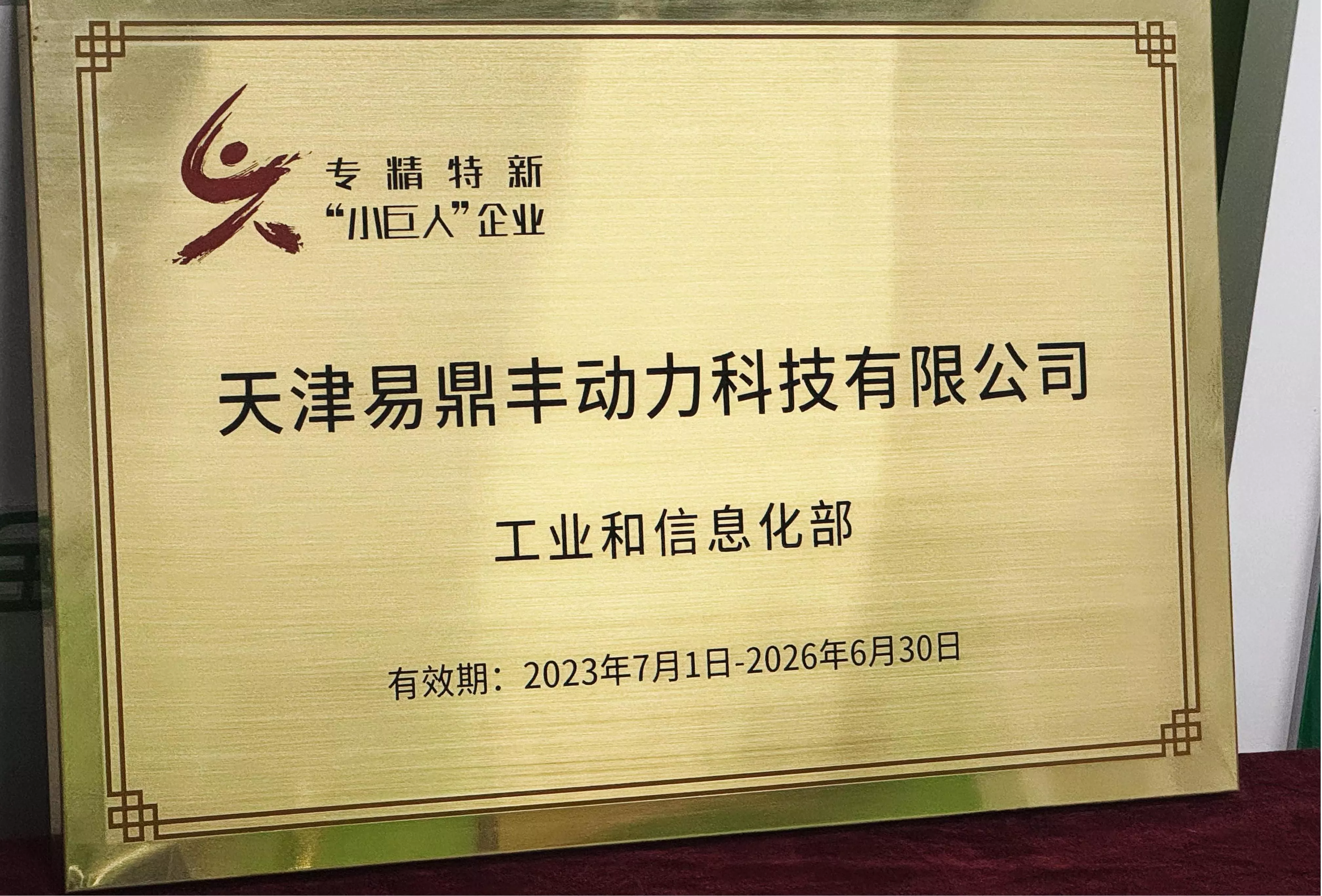 国家级专精特新“小巨人”企业